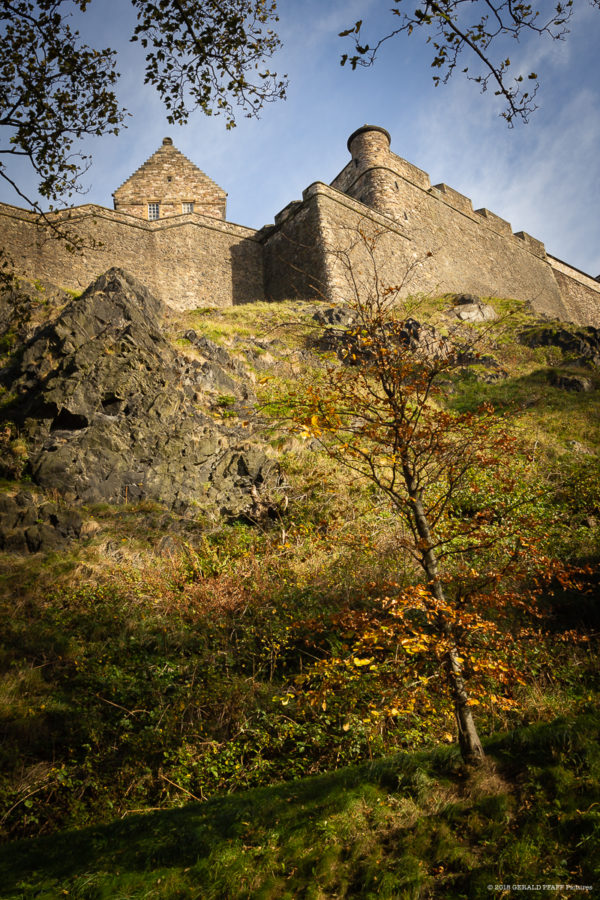Edinburgh Castle in Autumn