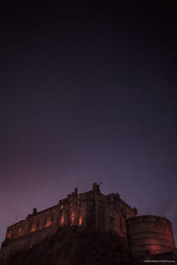 Edinburgh Castle at Night